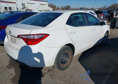 2015 Toyota Corolla L from USA, damaged, VIN 2T1BURHE3FC433313